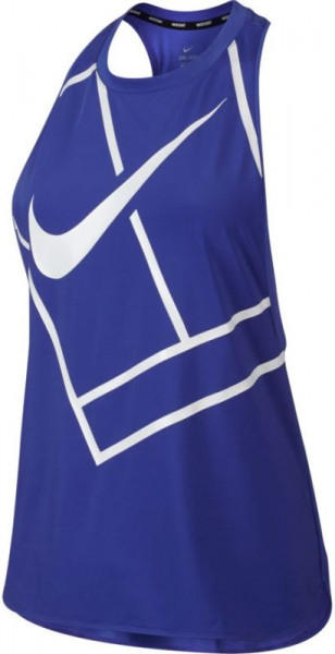  Nike Court Tank Baseline - paramount blue/paramount blue/white