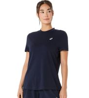 Damski t-shirt Asics Court Short Sleeve - Niebieski