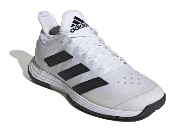 Męskie buty tenisowe Adidas Adizero Ubersonic 4 M - cloud wihite/core black/silver metalic/grey