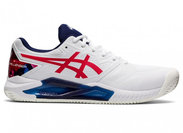  Asics Gel-Challenger 13 Clay L.E. - white/classic red