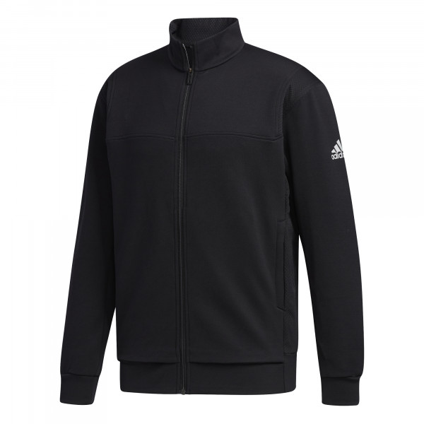  Adidas Club Knit Men's Tennis Jacket - black