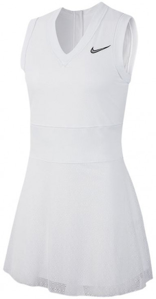  Nike Court Slam Women's Tennis Dress LN - white/black