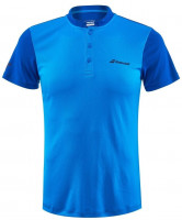 Мъжка тениска с якичка Babolat Play Polo Men - blue aster