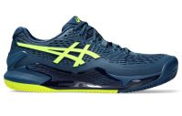 Zapatillas de tenis para hombre Asics Gel-Resolution 9 Clay - Azul, Amarillo