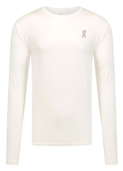 Herren Tennis-Langarm-T-Shirt ON Core Long T-Shirt - undyed/white