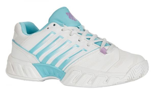 Sieviešu tenisa apavi K-Swiss Big Shot Light 4 - brilliant white/angel blue/sheer lilac