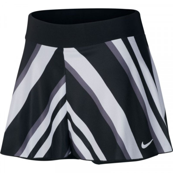  Nike Court Flouncy Printed Skirt - black/white