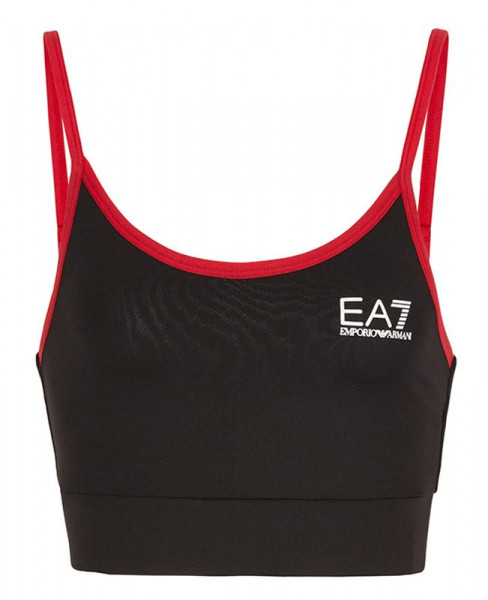 Women's bra EA7 Woman Jersey Sport Bra - black