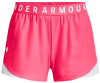Naiste tennisešortsid Under Armour Women's UA Play Up Shorts 3.0 - pink shock/white