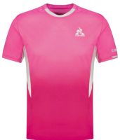 Men's T-shirt Le Coq Sportif Tennis Pro 25 N°1 - Pink