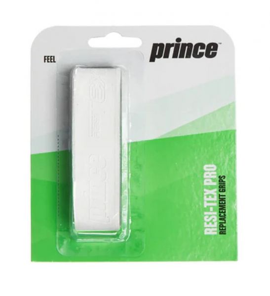 Tennis Basisgriffbänder Prince Resi-Tex Pro 1P - white