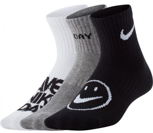  Nike Everyday Lightweight Ankle 3P - multi-color
