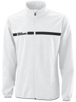 Herren Tennissweatshirt Wilson Team II Woven Jacket M - white