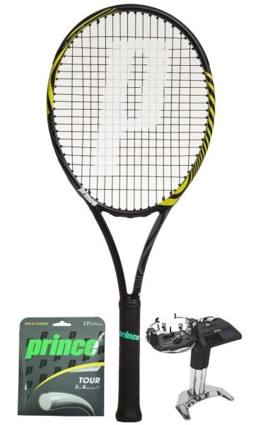 Ρακέτα τένις Prince Textreme ATS Ripcord 100 280 + xορδή + πλέξιμο ρακέτας