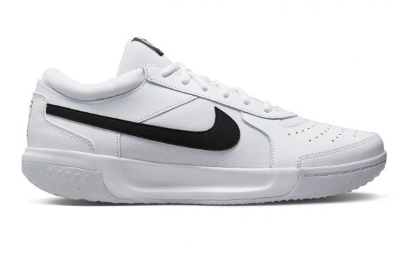 Herren-Tennisschuhe Nike Zoom Court Lite 3 HC - white/black