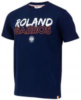 Meeste T-särk Roland Garros Tee Shirt Roland Garros - marine