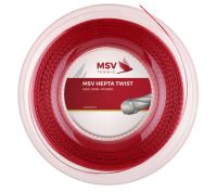 Cordes de tennis MSV Hepta Twist (200 m) - red