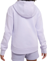 Dječji sportski pulover Nike Sportswear Club Fleece Full Zip Hoodie - oxygen purple/white Dječji sportski pulover Nike Sportswear Club Fleece Full Zip Hoodie - oxygen purple/white