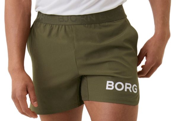 Pantaloncini da tennis da uomo Björn Borg Short Shorts - ivy green