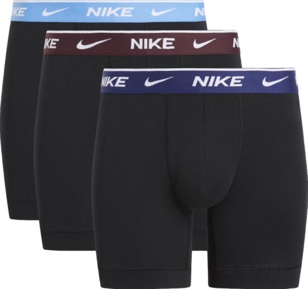 Men's Boxers Nike Everyday Cotton Stretch Brief 3P - Black