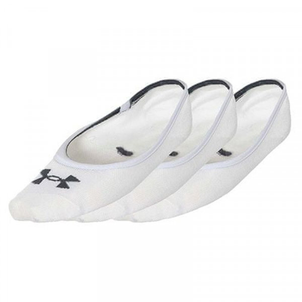 Чорапи Under Armour Essential LOLO Liner Socks 3P - white/pitch gray