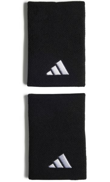 Asciugamano da tennis Adidas Wristbands L (OSFM) - black/black/white