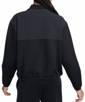 Ženski sportski pulover Nike Court Dri-Fit Heritage 1/2-Zip Tennis Jacket - black/black Ženski sportski pulover Nike Court Dri-Fit Heritage 1/2-Zip Tennis Jacket - black/black