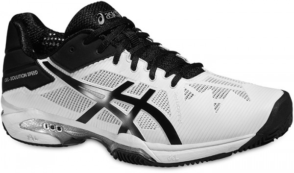  Asics Gel-Solution Speed 3 Clay - white/black/silver