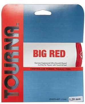 Tenisový výplet Tourna Big Red (12 m) - red