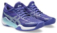 Damenschuhe für Badminton und Squash Asics Blast FF 3 - eggplant/aquamarine Damenschuhe für Badminton und Squash Asics Blast FF 3 - eggplant/aquamarine