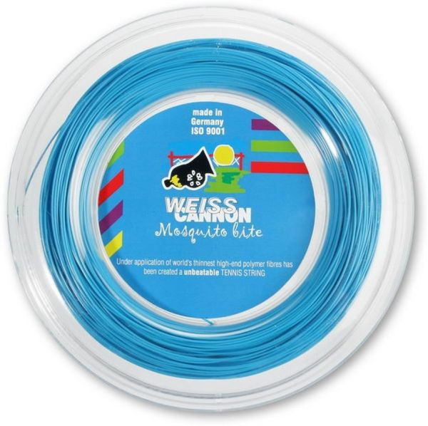 Tenisa stīgas Weiss Cannon Mosquito bite (200 m) - blue