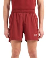 Herren Tennisshorts EA7 Man Woven - Rot