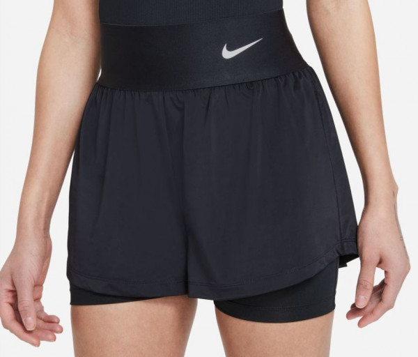  Nike Court Dri-Fit Advantage Short W - black/black/black/white