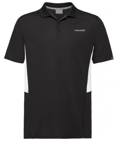 Chlapčenské tričká Head Club Tech Polo Shirt - black