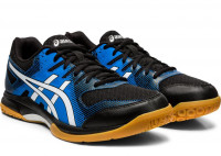 Muške cipele za squash Asics Gel-Rocket 9 - black/directoire blue Muške cipele za squash Asics Gel-Rocket 9 - black/directoire blue