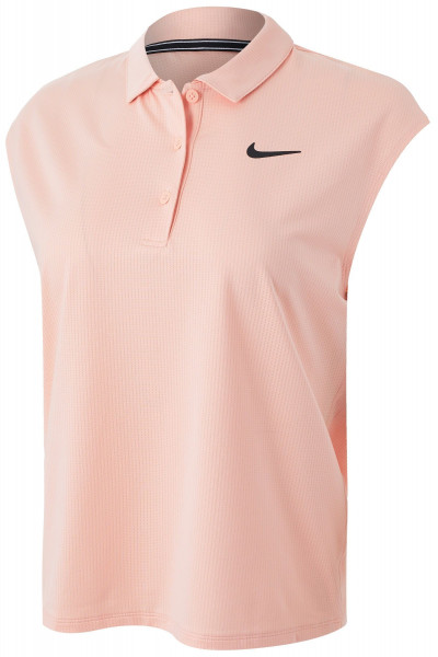 Women's polo T-shirt Nike Court Dri-Fit Victory Polo W - arctic orange/black