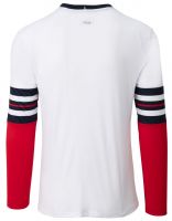 Pánske tričká (dlhý rukáv) Fila Longsleeve Tom - white/fila navy/fila red Pánske tričká (dlhý rukáv) Fila Longsleeve Tom - white/fila navy/fila red