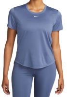 Tricouri dame Nike Dri-FIT One Short Sleeve Standard Fit Top - diffused blue/white