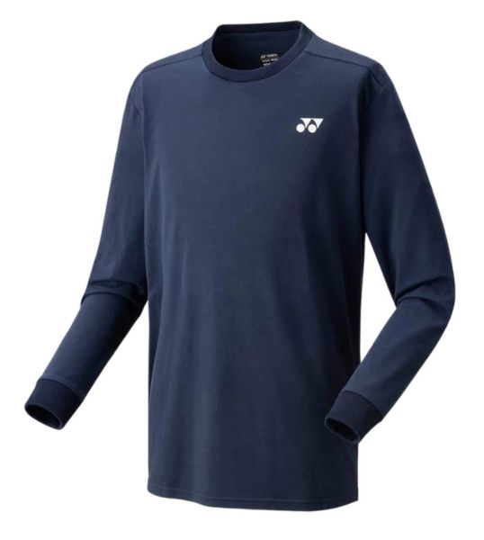 Férfi tenisz póló Yonex Longsleeve - indigo marine