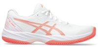 Women’s shoes Asics Gel-Game 9 Clay/OC - white/sun coral
