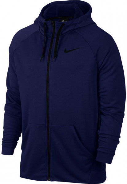  Nike Dry Hoodie FZ Fleece - dark blue