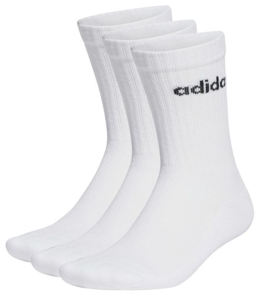 Socks Adidas Linear Crew Cushioned 3P - White