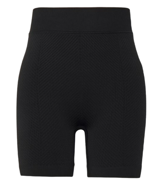 Damskie spodenki tenisowe Calvin Klein Seamless Knit Short - black beauty