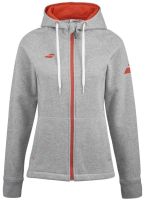 Дамска блуза с дълъг ръкав Babolat Exercise Hood Women - Сив