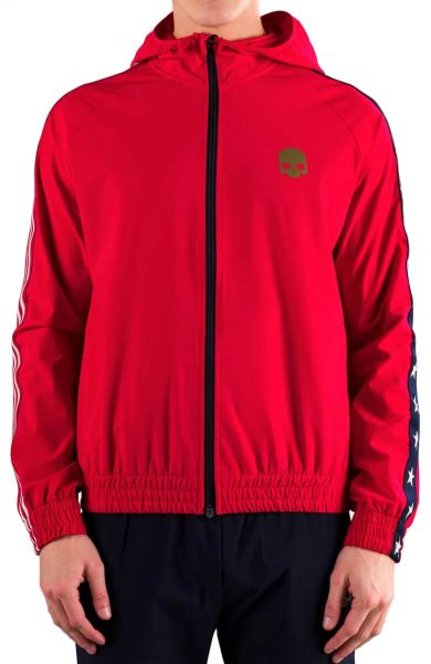 Muška sportski pulover Hydrogen Star FZ Hoodie - red