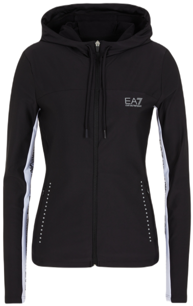 Дамска блуза с дълъг ръкав EA7 Woman Jersey Sweatshirt - black