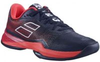 Zapatillas de tenis para hombre Babolat Jet Mach 3 All Court Men - black/poppy red