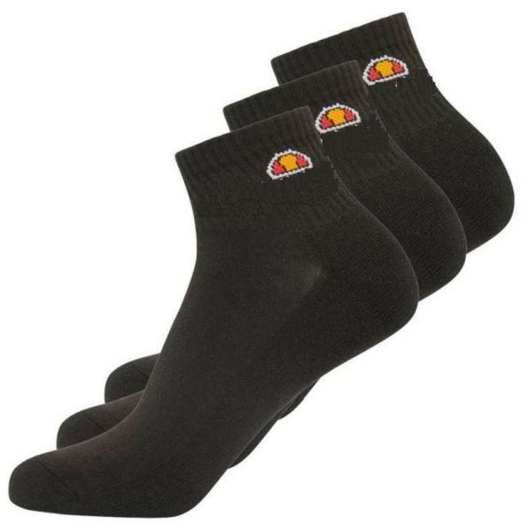 Teniso kojinės Ellesse Tallo Ankle Sock 3P - black