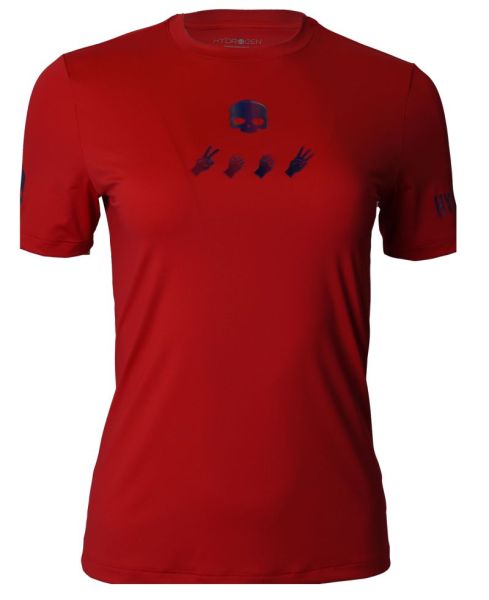 Marškinėliai moterims Hydrogen Tech T-Shirt - red