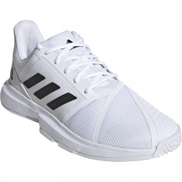  Adidas CourtJam Bounce M - cloud white/core black/silver metallic